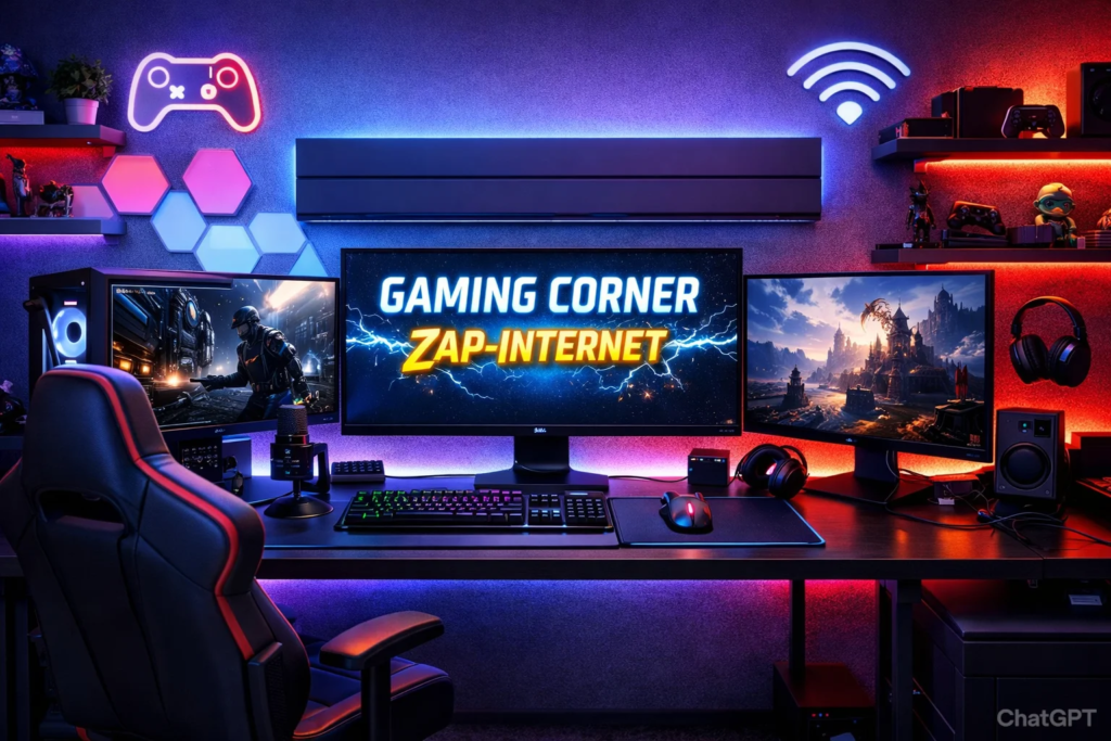 gaming corner zap-internet