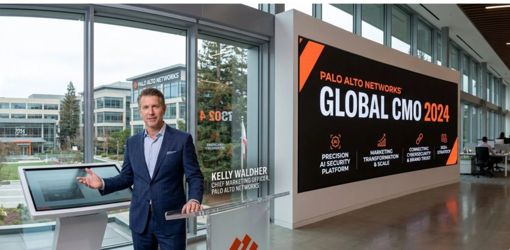 palo alto networks chief marketing officer 2024